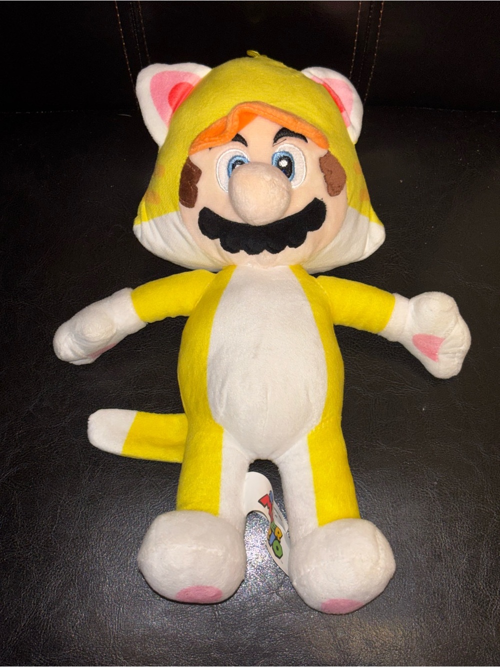 Super Mario 3D World Little Buddy Cat Mario Bros Neko 12” Plush stuffed animal